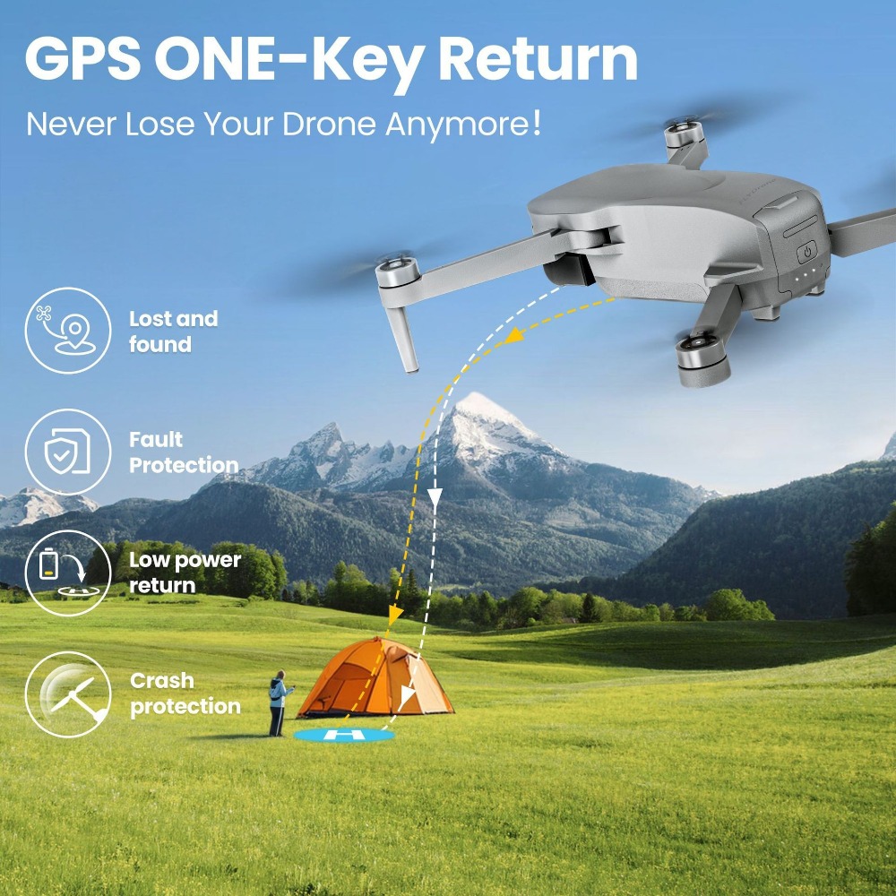 طائرة ميني إكس بدون طيار العال - مراجعة Drone Gps Mount وسعره