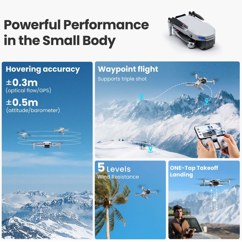 طائرة ميني إكس بدون طيار العال - مراجعة Drone Gps Mount وسعره