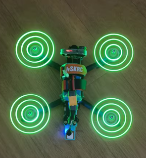 2 أزواج Gemfan 51433L 5.1 بوصة - مراجعة Drone Battery Strap وسعره